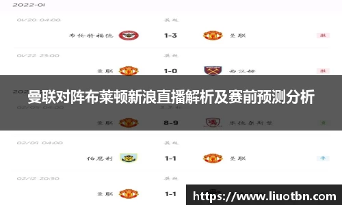曼联对阵布莱顿新浪直播解析及赛前预测分析